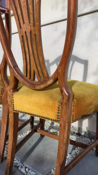 Pack 2 sillas clásicas madera