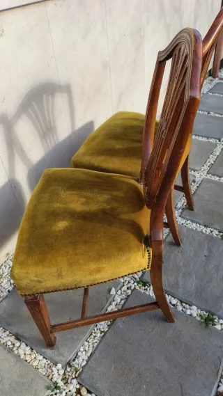 Pack 2 sillas clásicas madera