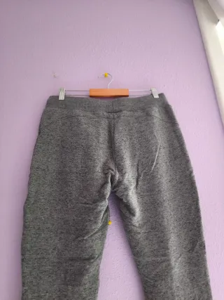 Pantalones de chándal grises talla L