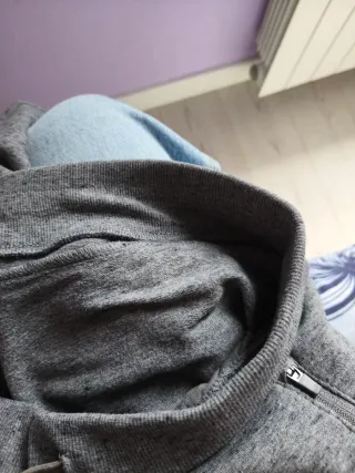 Pantalones de chándal grises talla L