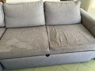 Divano letto chaise longue con divano