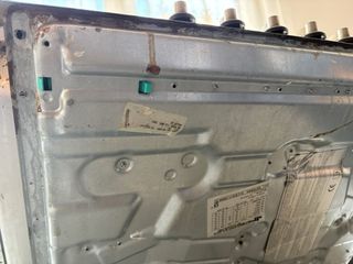 Estufa a gas empotrada.Estufa a gas empotrada para