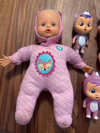 Lote de 4 muñecos Incluido ropita Bellie (perfil)