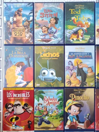 Lote 34 Dvd's Disney (Español)