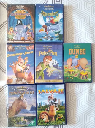 Lote 34 Dvd's Disney (Español)