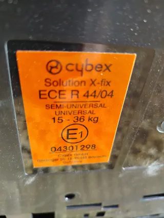 Silla coche Cybex niños