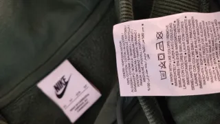 Sudadera Nike Oversize Verde Talla Única