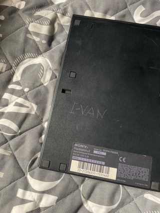 Consola PlayStation 2 Negra + 3 Juegos