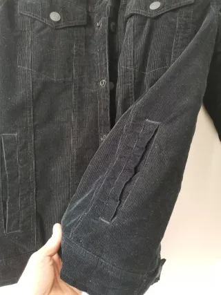 Cazadora unisex antiblue terciopelo