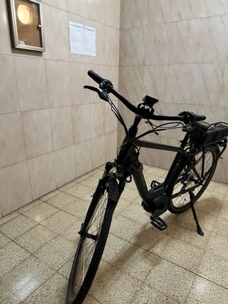 Bicicleta Eléctrica Negra