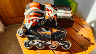 Patines KRF Angel Naranja/Negro