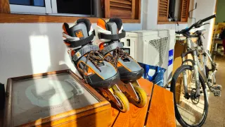 Patines KRF Angel Naranja/Negro