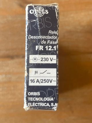 Relé Orbis FR 12.1 Corte de Fase