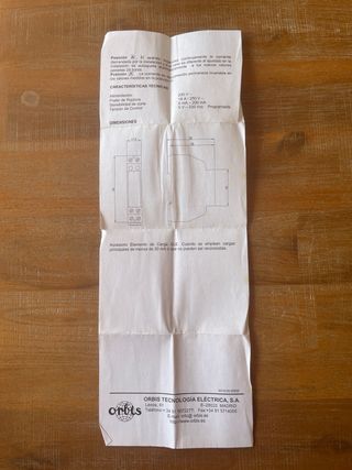 Relé Orbis FR 12.1 Corte de Fase