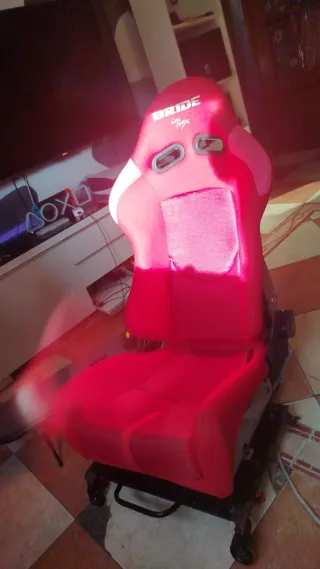 Asiento Bride Low Max semibaquet rojo