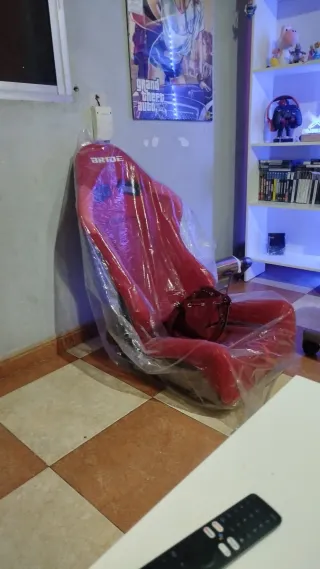 Asiento Bride Low Max semibaquet rojo