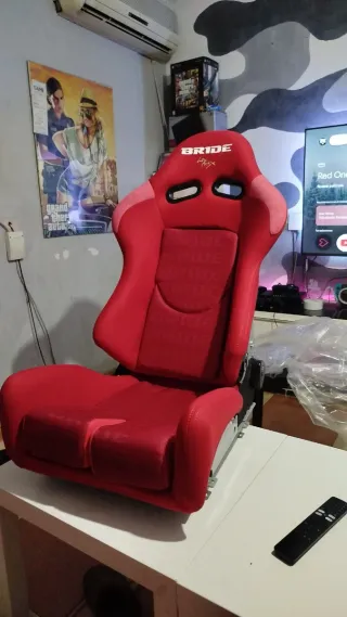 Asiento Bride Low Max semibaquet rojo