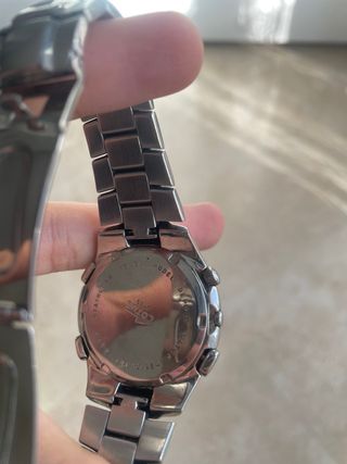 Reloj Lotus Cronógrafo Hombre Azul Plateado