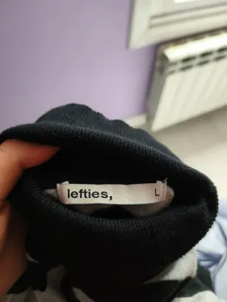 Jersey Lefties Talla L Rayas