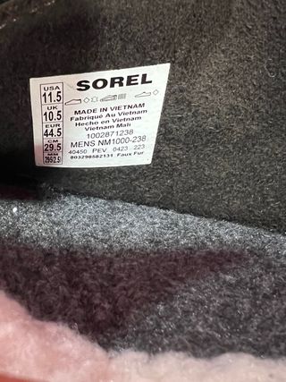 Sorel Caribou WP Botas para nieve impermeables
