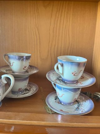 Juego de café japonés artesanal