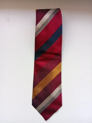 Corbata Seda Vintage Guido Lavelli Torino