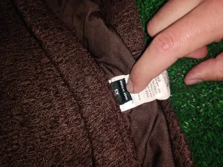 Pantalón corto mujer marrón