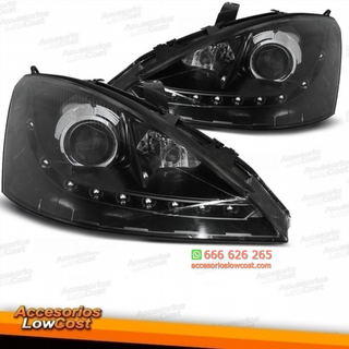 FAROS DELANTEROS CON LUZ DIURNA PARA FORD FOCUS M