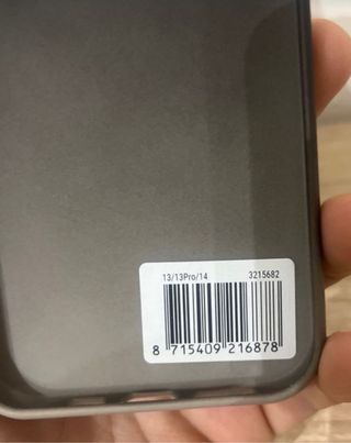 Funda iPhone 13/13 Pro/14 Negra Degradada