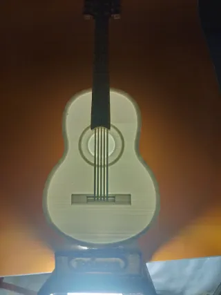 Lámpara Guitarra Flamenca