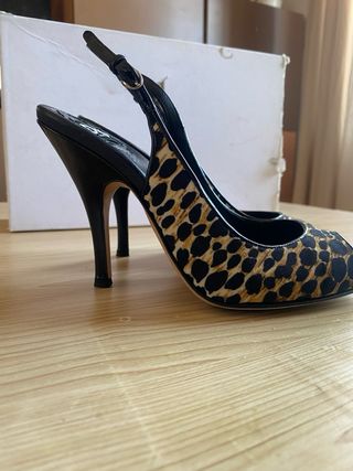 Sandalias D&G Talla 36 Animal Print