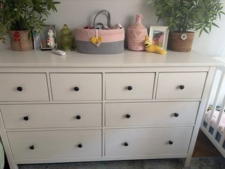 Comò Ikea Hemnes 8 cassetti Bianco