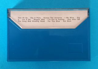 The Beatles - Let It Be Cassetta