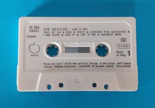 The Beatles - Let It Be Cassetta
