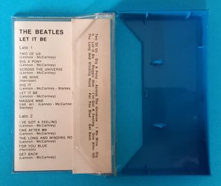 The Beatles - Let It Be Cassetta