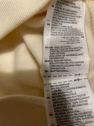 Sudadera Adidas Beige