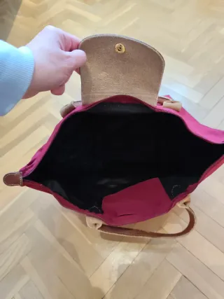 Bolso original Longchamp Le Pliage M asa corta