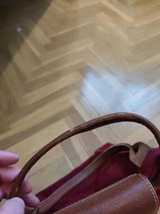 Bolso original Longchamp Le Pliage M asa corta