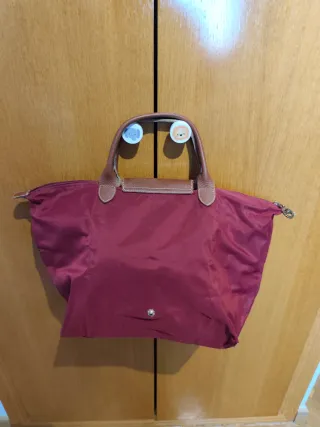 Bolso original Longchamp Le Pliage M asa corta