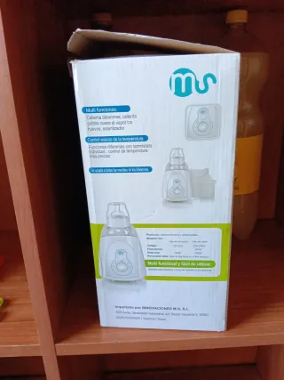 Calienta biberones y comida para bebé