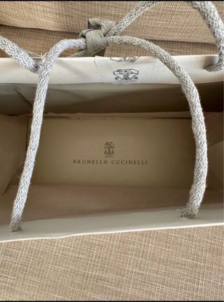 Borsa Brunello Cucinelli grigia