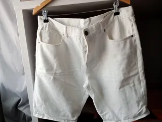 Pantalones cortos blancos