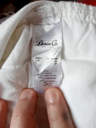 Pantalones cortos blancos