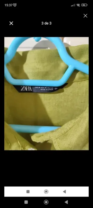 Camisa lino mujer Talla M