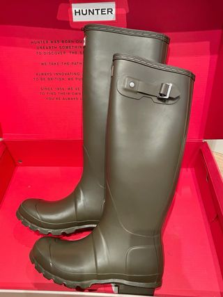 Botas Hunter Verdes Talla 36