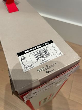 Botas Hunter Verdes Talla 36