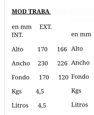 Caja fuerte electrónica TRABA