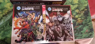 DC Deck-Building Game+Heroes unite+ Crisis 1 y 2