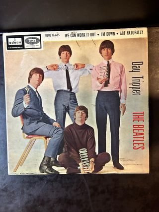 Lote Vinilos John Lennon y The Beatles