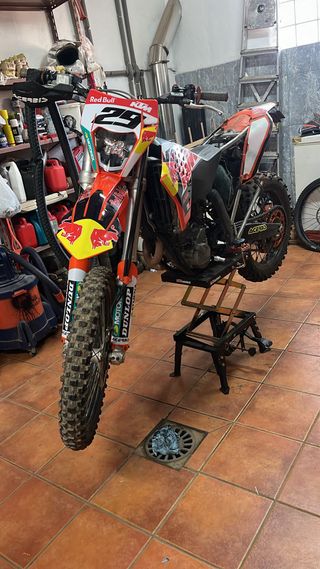 Moto KTM 250 excf